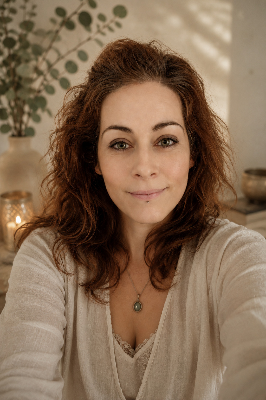 Portrait d’Anna, thérapeute énergéticienne et accompagnante intuitive